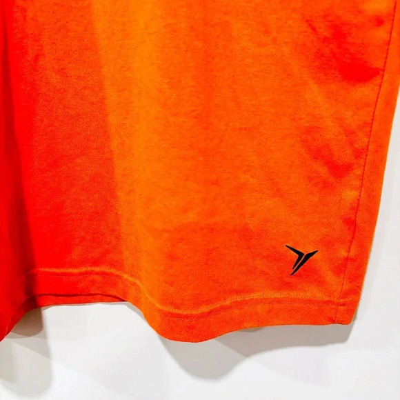 ๐5/40$๐ OLD NAVY Orange Graphic Sports T-Shirt | NY Print Activewear - Picture 5 of 8